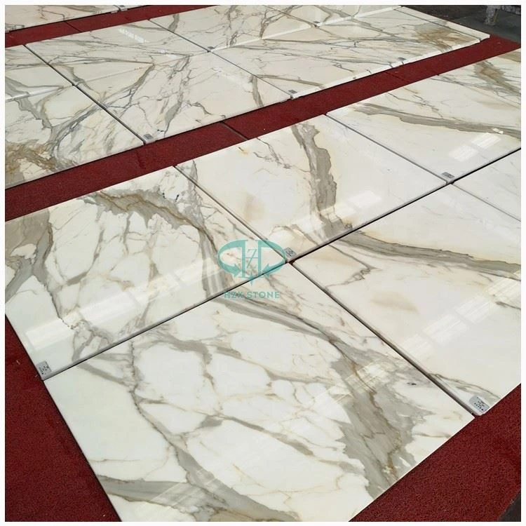 Calacatta Gold Marble Flooring Tiles