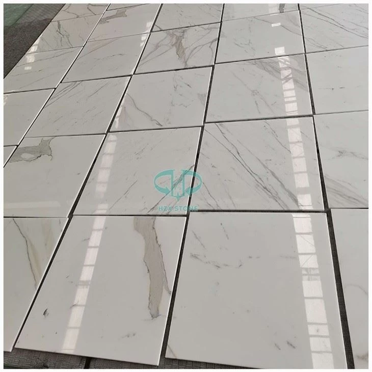 Gold Calacatta Marble Tiles