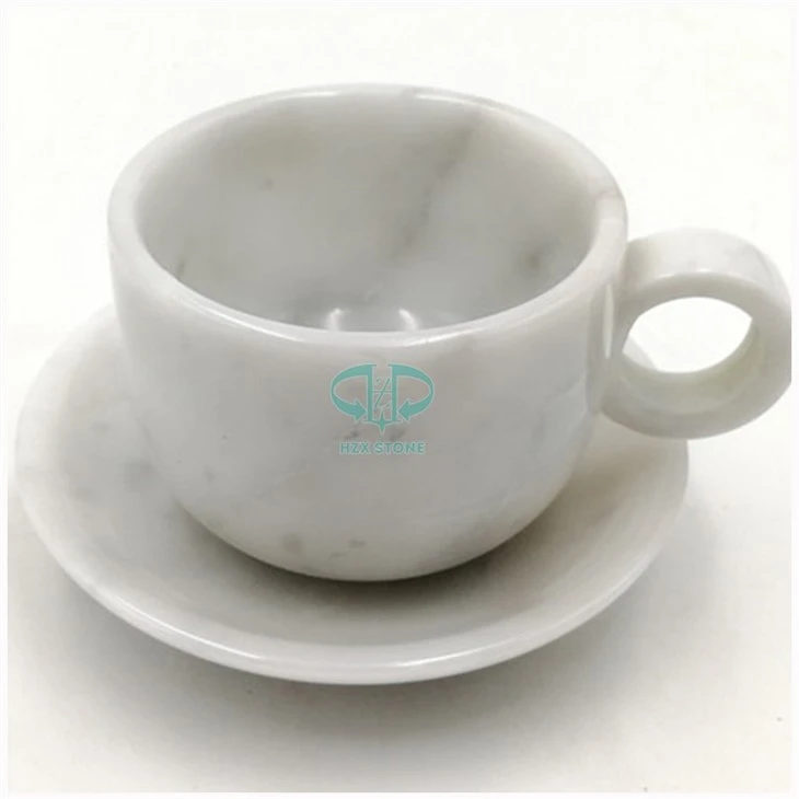 White Marble Espresso Cup