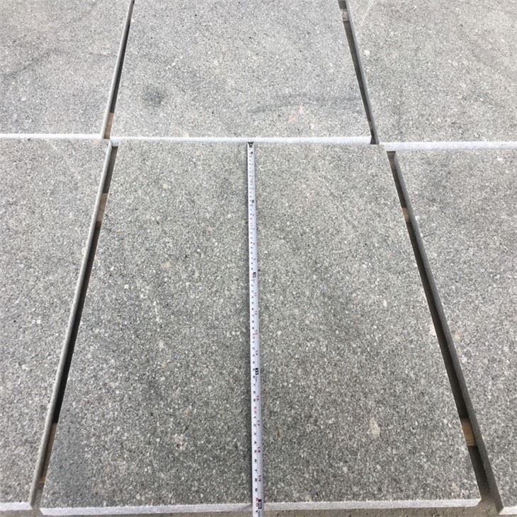 polished grey granite