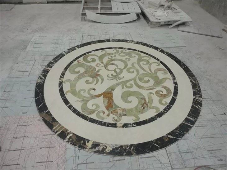 Auspicious Cloud Medallion Slabs