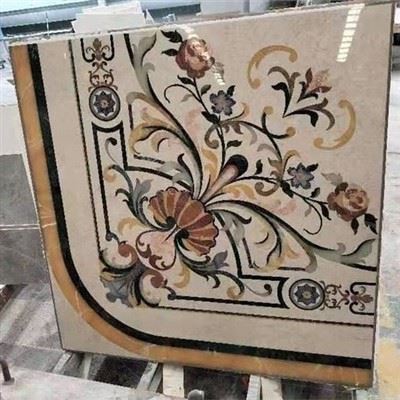 Плочице са цветним медаљонима