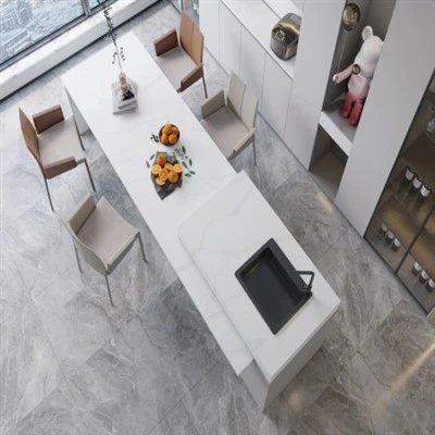 Цалцатта Вхите Куартз Стоне Плоча